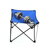 TOGEVAL Tragbarer Outdoor Klapptisch mit Metallgestell und Oxford Tuch...