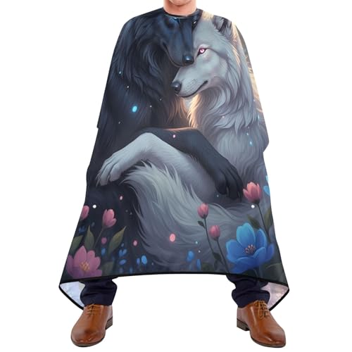 Capa de peluquería impermeable para hombres miniatura 1