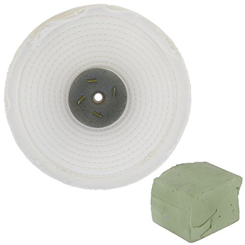 White Close Stitched Polishing Buffing Mop 8