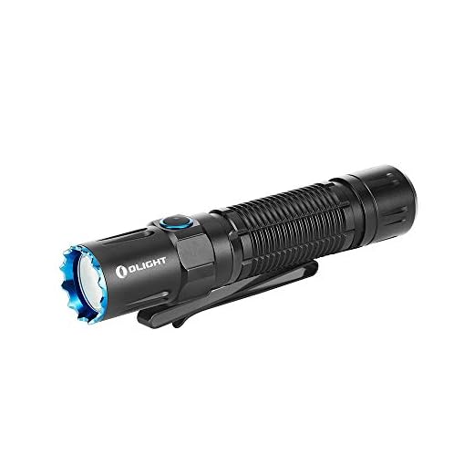OLIGHT M2R PRO Warrior Tactical Flashlight 1800 Lumens USB Magnetic Rechargeable Dual Switches LED Light with 300 Meters Beam Distance, Powered by 1 x Customized 5000mAh 21700 Battery
