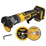 DEWALT Troncatrice compatta 76mm 18V XR Brushless per tagli rapidi e precisi, Utensile, solo corpo macchina, DCG430N-XJ