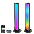 RGBIC Smart Light Bars Work with Alexa,LUXONIC Gaming Ambient Lights with 20 Scene Modes and Music Sync Modes,LED Light Bars for TV, Party, PC, Entertainment Decor(NO Support 5G)