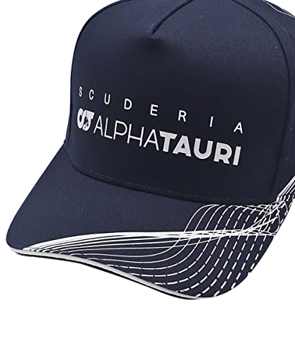 Boné Red Bull Scuderia AlphaTauri Navy Team Logo 2023, Preto