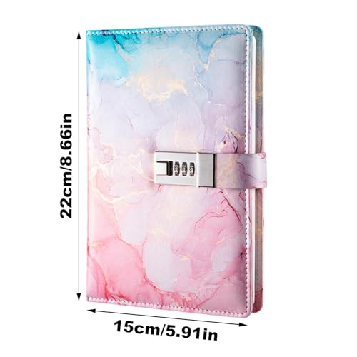 Carnet de notes avec cadenas pour vos récits de voyage et notes - 2