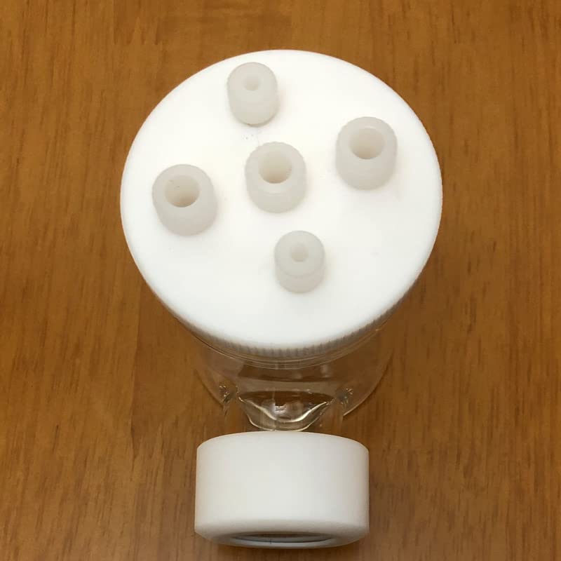 Célula electrolítica sellada for fotocatálisis con ventana de cuarzo de 3 electrodos 50-300 ml | Cubierta de PTFE duradera, for uso versátil en laboratorio.(100ml)