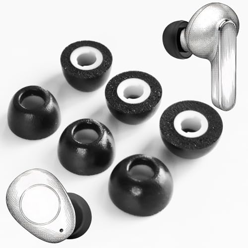 Almohadillas de espuma con aislamiento acústico para JBL Tune Buds y Tour Pro 3