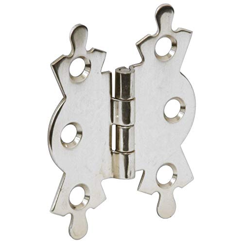 Linx® Steel Fancy Butterfly Hinge 50mm (2 Inch) Chrome Plated (1 Pair)