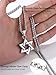 PROSTEEL Star Of David Stainless Steel Necklace Pendant for Men Cool Chains Jewish Jewelry