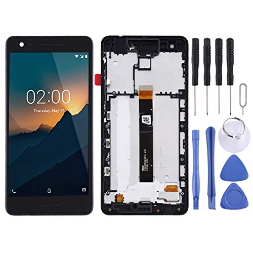 Écran LCD Nokia 2.1 noir de rechange pour corriger les bugs d'affichage