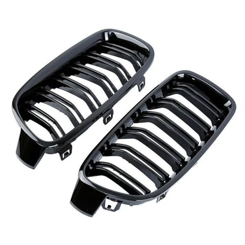 Rejillas delanteras con ajuste OE para Serie 3 F30, rejilla de riñón para ventilación óptima