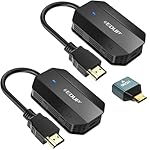 EDUP Wireless HDMI Transmitter and Receiver, Long Range Wireless Transmission 165FTs,HDMI Extender Kit 1080P, Plug and Play for Streaming Video/Audio for Laptop/Camera/Phone to Monitor/Projector/HDTV
