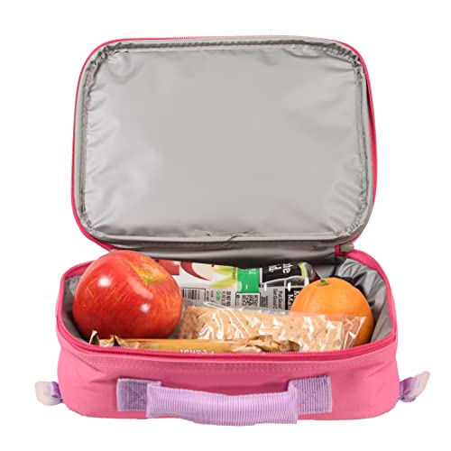 Hello Kitty Girls & Toddler 4 Piece Backpack Set, Iridescent Flip Sequin School Bag With 3D Features, Front Zip & Side Mesh Side Pockets, Insulated Lunch Bag, Water Bottle, And Squish Ball Dangle #TOP3