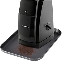 ELLDOO Coffee Grinder Tray for Baratza Encore Esp, Coffee Grounds Catch Tray Compatible with Baratza Encore Coffee Grinder, Multifunctional Trays for Home and Kitchen, Dishwasher SafeBlack