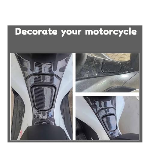 Autocollant protection réservoir carburant huile PCX125 PCX150 2017 - 6