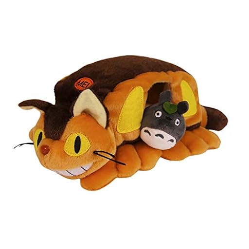 Sun Arrow SEMSGHS3320 Mi Vecino Totoro - Peluche Gatobús con Totoro 24cm | Ya disponible en tu tienda friki favorita! En mundofriki.es!