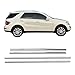 Produktbild OMAC Fensterleisten Zierleisten kompatibel mit Mercedes ML W164 2005-2011 Edelstahl Chrom 4tlg