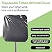 Disposable Arm Rest Tray Liner, Stand Cover with Elastic, Easy to Use for Most Tattoo Trays (11in*12.6in, Week Length 41in)