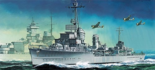 Maquette Destroyer allemand Z-38 Dragon Models 1/700 Kit de construction haute précision