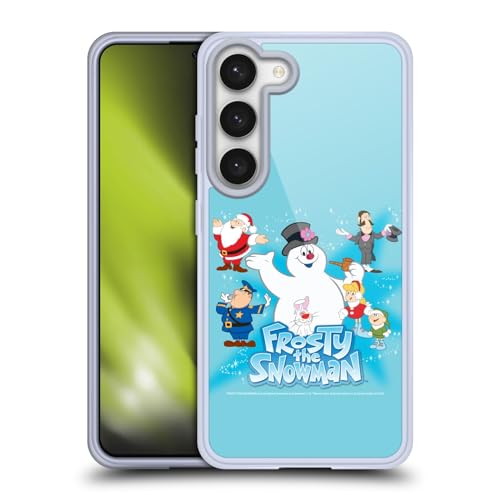 Carcasa Samsung Galaxy S23 5G flexible Frosty The Snowman silicona duradera antiarañazos