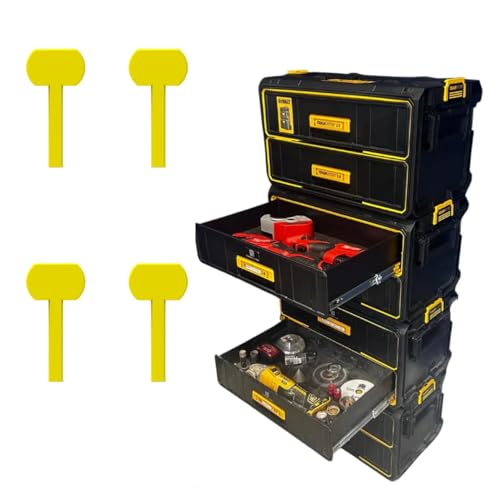 10 pieces of Anti-Wobble Inserts compatible with Dewalt Toughsystem 2.0 Tool Storage Drawer Boxes.accessories compatible for Dewalt Toughsystem 2.0