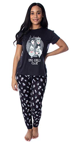 Disney Villains Women's Bad Girls Club 2 Piece Shirt And