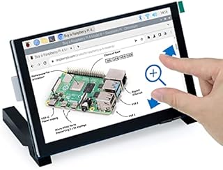 Freenove 5 Inch Touchscreen Monitor for Raspberry Pi, 800x480 Pixel IPS Display, 5-Point Touch Capacitive Screen, Driver-Free DISPLAY Port