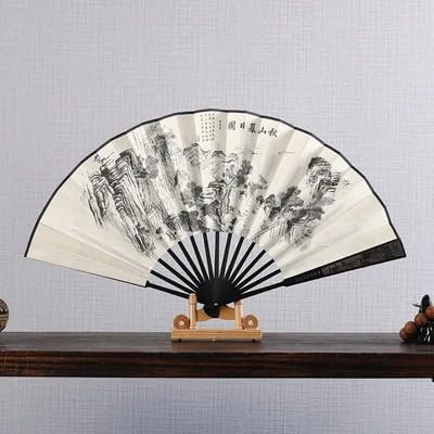 Chinese Folding Hand Fans Hanfu Folding Fans A14 M
