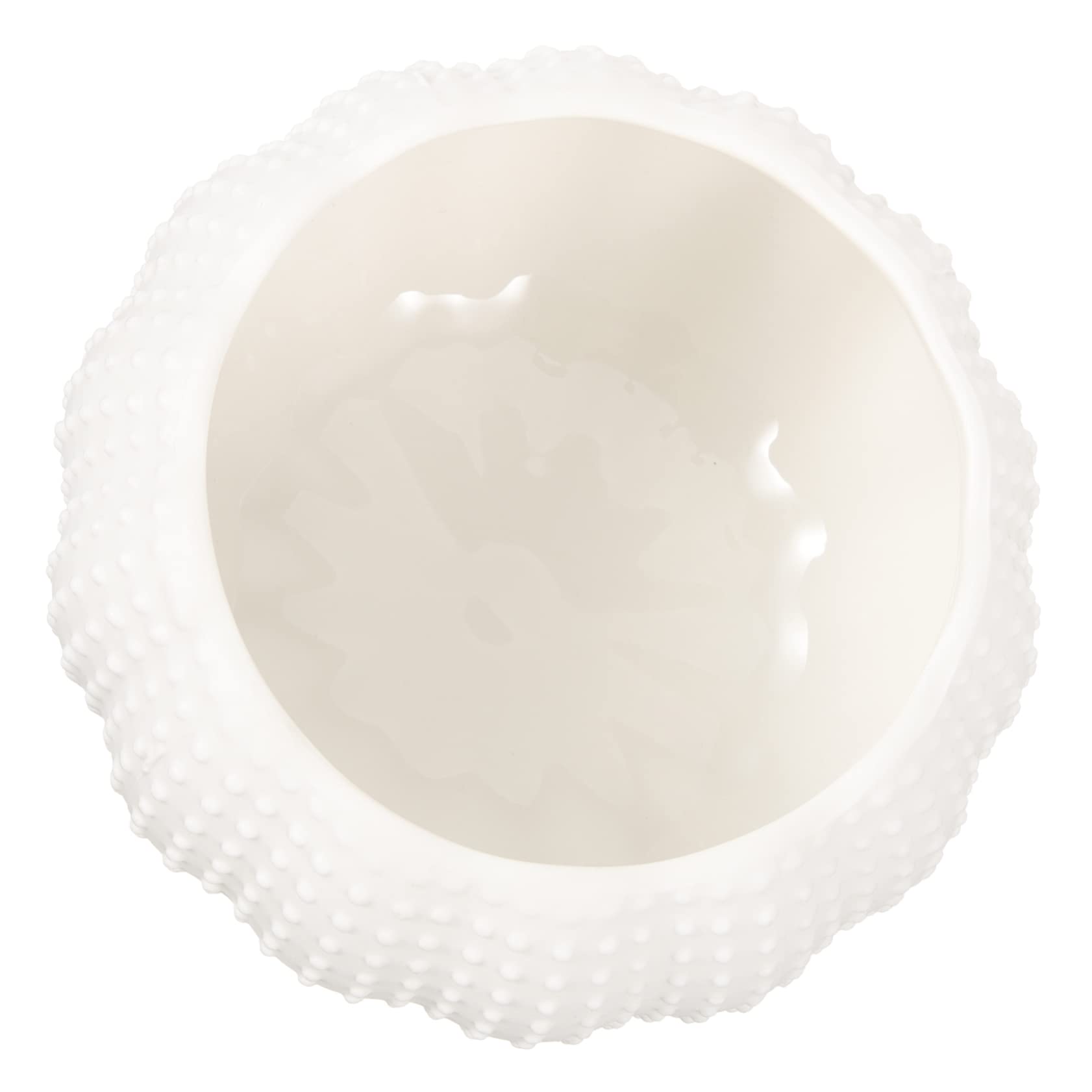 Cabilock Ceramic Caviar Bowl Creative Sea Shape Dessert Bowl for Western Cuisine for Sauces Dips Appetizers present for Parties and Gatherings