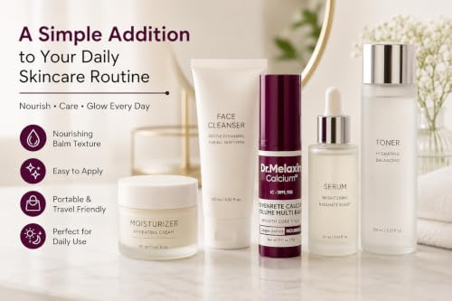 Image of Dr.Melaxin Calcium Volume Multi Balm Smooth Core Stick with Collagen Extract, Nourishing Face Balm for Daily Skincare, Portable Moisturizing Stick