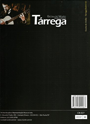 Escola do Violão baseada na técnica de Tárrega - volume 1