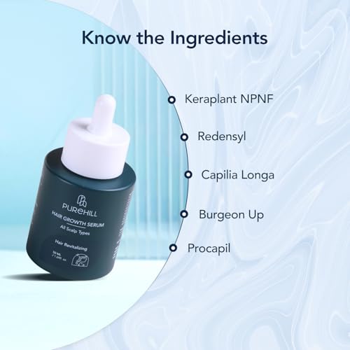 Image of Hair Growth Serum for Men & Women | Advanced Hair Fall Control Serum with Redensyl, Procapil, Burgeon Up & Vitamin Complex | Strengthens Roots & Supports Thicker, Healthier Hair | 50 ml