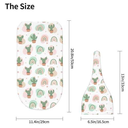 Image of Cactus On Summer Newborn Swaddle Blankets Hat Sets Soft Baby Receiving Blanket Swaddle Sack for Baby Shower Infant Boy Girl Gift
