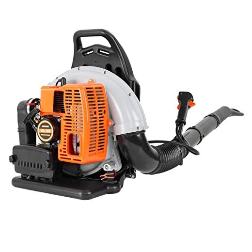 Thanos 63CC No-Pull Backpack Gas Powered Leaf Blower(from NJ) - 2-Stroke 3Hp High Performance Gasoline Blower for Lawn Care with Vacuum Capability