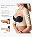 BRABIC Women's Shapewear Tops Post Surgery Compression Sleeve for Arm Shaper (Beige, Large)