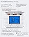 Aowel Non Programmable Thermostat for Home 1 Heat/ 1 Cool Single-Stage System, Temperature Control with Humidity Display (LCD Blue Backlit Screen)