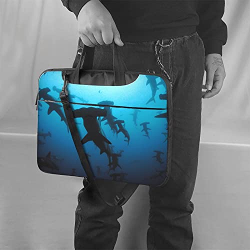Sac ordinateur portable 13-14"抗震防刮印花单肩包 - 6