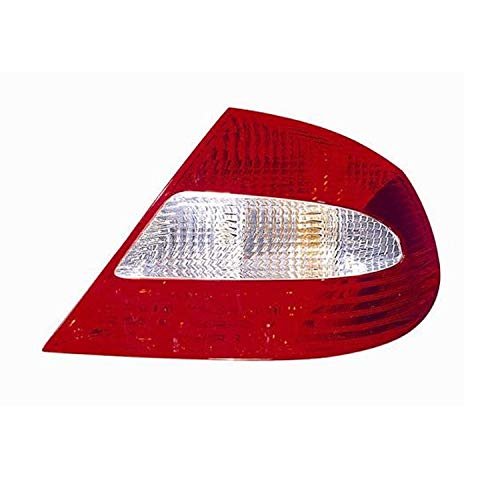 RAS Feu Arrière Droit Rouge/Blanc Sans Douille pour Mercedes Clk De 03-2003 À 12-2009 (modèles De 2005)