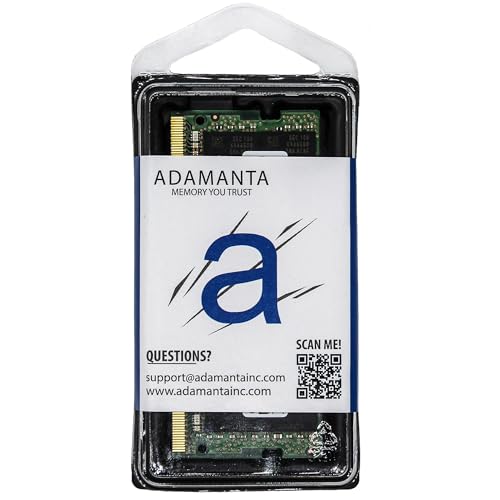 Image of Factory Original 8GB (1x8GB) Compatible with MSI CreatorPro X17 A12U, A12UKS, A12UMS Mobile Workstation Laptop DDR5 4800MHz PC5-38400 SODIMM 1Rx16 1.1v 262 Pin Notebook Memory RAM Upgrade Adamanta