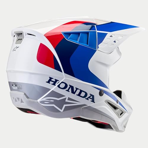 Amazon.com: Alpinestars 8308123-2217-S: Honda S-M5 Helmet White