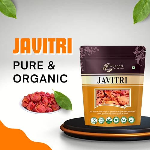 Image of BrijBooti Javitri Spices - Japatri - Mace Whole Spice - Javitri Flower Whole 50 Gr