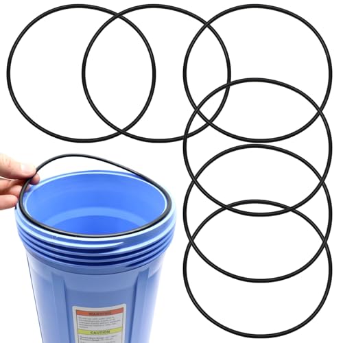 Captain O-Ring - Replacement 151122 O-Rings Compatible with Pentair Pentek Big Blue Water Filters OEM Size ORing Buna-N (6 Pack)