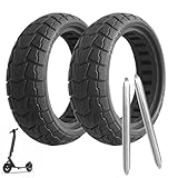50/75-6.1 Off-road Solid Tire, 8 1/2 x2 Scooter tire, 8.5x2 Scooter Tubeless Solid Tire, for Gotrax GXL V2/XR/APEX Xiaomi M365/M365 Pro/Pro 2/1S/ 3/3 Lite Scooter (2 Pack) (C)
