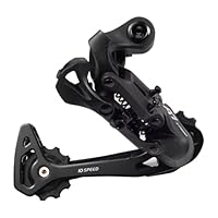 CNCLOL Schaltwerk 10 Fach für Shimano/sram，Schalthebel 10Fach Rechts, Fahrrad Schaltung 10 Fach Set für MTB/Rennrad/Mountain Bike.