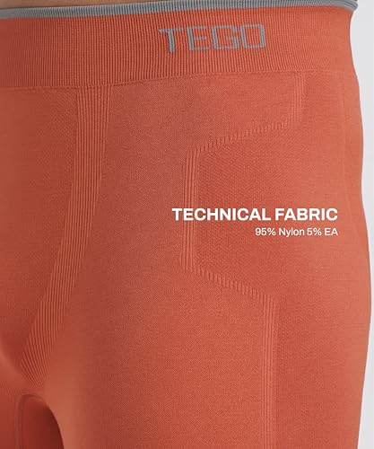 Image of TEGO Core Men's Performance Boxer Brief | Seamless Anti-Chafe Underwear | Soft Compression | 6 inch Inseam | Lightweight & Odour-Control | Designed for Running and Lifting