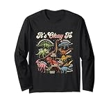 It's Okay to Be Different Dinosaur Autism Awareness Long Sleeve T-Shirt