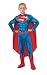 Rubies DC Comics Deluxe Muscle-Chest Superman Costume, Medium (8-10)