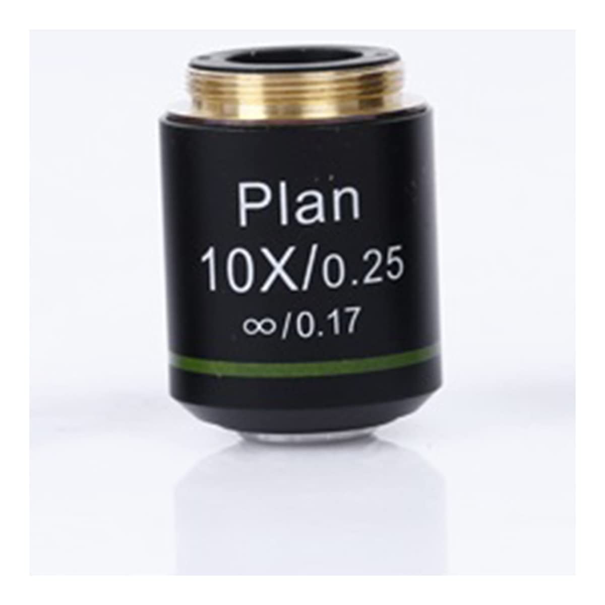 Microscope 4X 10X 40X 100X Biological Microscope Objectives Lens(10X)