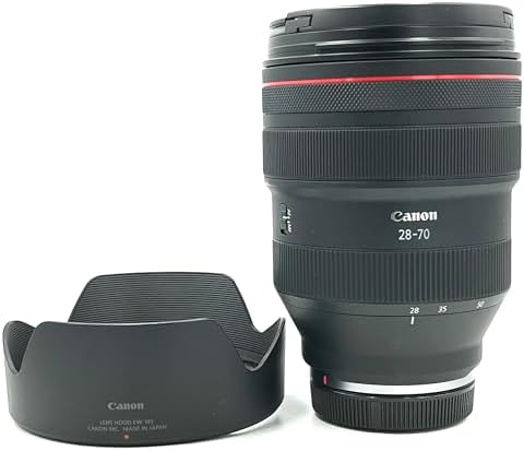 Canon RF28-70mm F2 L USM Lens, Zoom Lens, Compatible with EOS R Series Mirrorless Cameras, Black