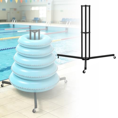 Estante apilable impermeable para piscinas natatorios y parques acuáticos 2