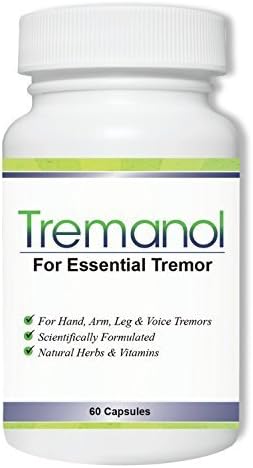 All Natural Essential Tremor Supplement - Provides Long-Term Herbal Relief to Reduce and Soothe Shaky Hands, Arm, Leg, & Voice Tremors Plus Includes Bonus ET Recipes E-book by Tremanol